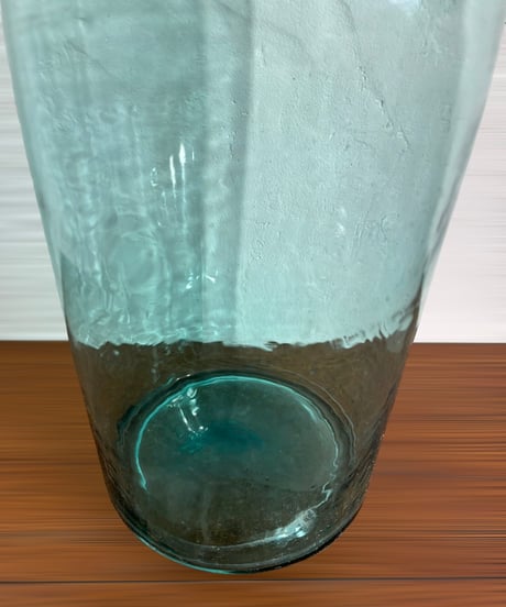 【希少】デミジョンボトル フタ付き 一升瓶 空ボトル ガラス瓶 昭和 レトロ アンティーク