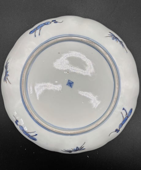 一式揃 江戸期 古伊万里 金彩 染付 麒麟 山水風景図 汁椀 茶椀 大皿 お猪口 裏印 取り皿 飾り皿 和食器 陶器 骨董品 アンティーク