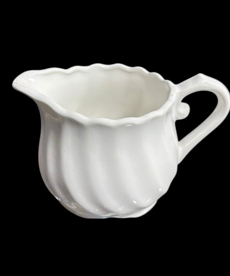 【2客揃】Akurs China HIGH QUALITY ミルクポット&シュガーポット 紅茶 コーヒー 茶器 昭和 レトロ アンティーク