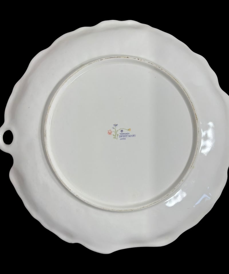 2客セット】富永 Tominaga sweet-mary 花柄 大皿 プレート 平皿 丸皿