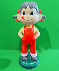 【レア品】ペコちゃん 不二家 キャンペーン 首振り人形 インテリア コレクション 置物 オブジェ 非売品 骨董品 アンティーク