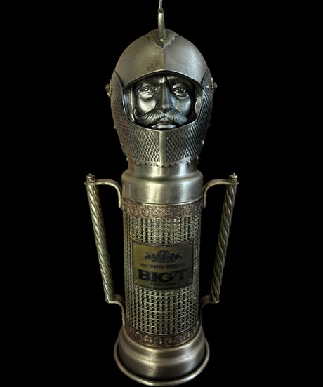 【希少!!】BIG T NIKKA ウイスキー ボトルケース 西洋騎士甲冑 鎧 騎士 置物 西洋 レトロ 骨董品 アンティーク