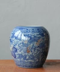 瀬戸火鉢 陶器 骨董品 インテリア