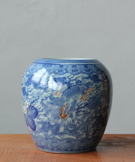 瀬戸火鉢 陶器 骨董品 インテリア