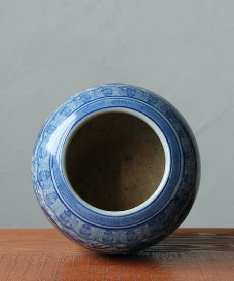 瀬戸火鉢 陶器 骨董品 インテリア