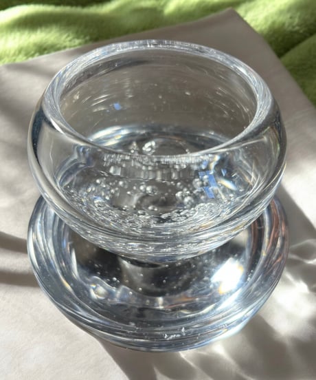 ガラスボウル 器 クリアガラス グラス アイスクリーム デザート 小鉢 洋食器 和食器 昭和 レトロ アンティーク