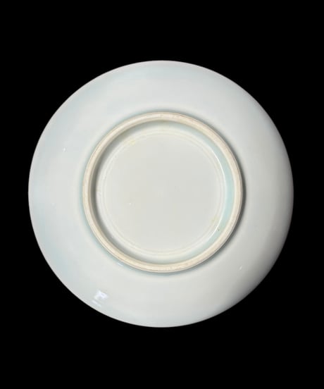 青白磁 唐草文皿 豆皿 平皿 小皿 花柄 取り皿 盛り皿 飾り皿 和食器 骨董品 アンティーク