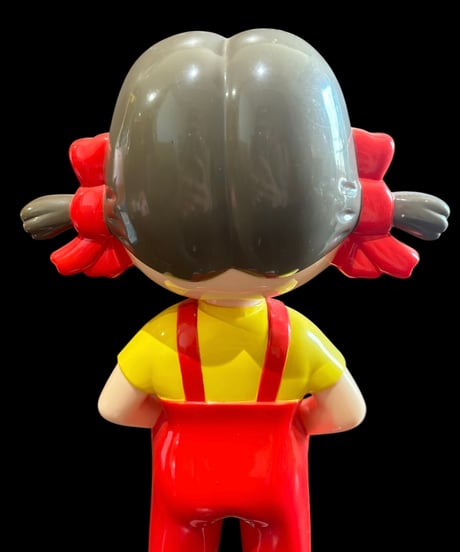 【レア品】ペコちゃん 不二家 キャンペーン 首振り人形 インテリア コレクション 置物 オブジェ 非売品 骨董品 アンティーク