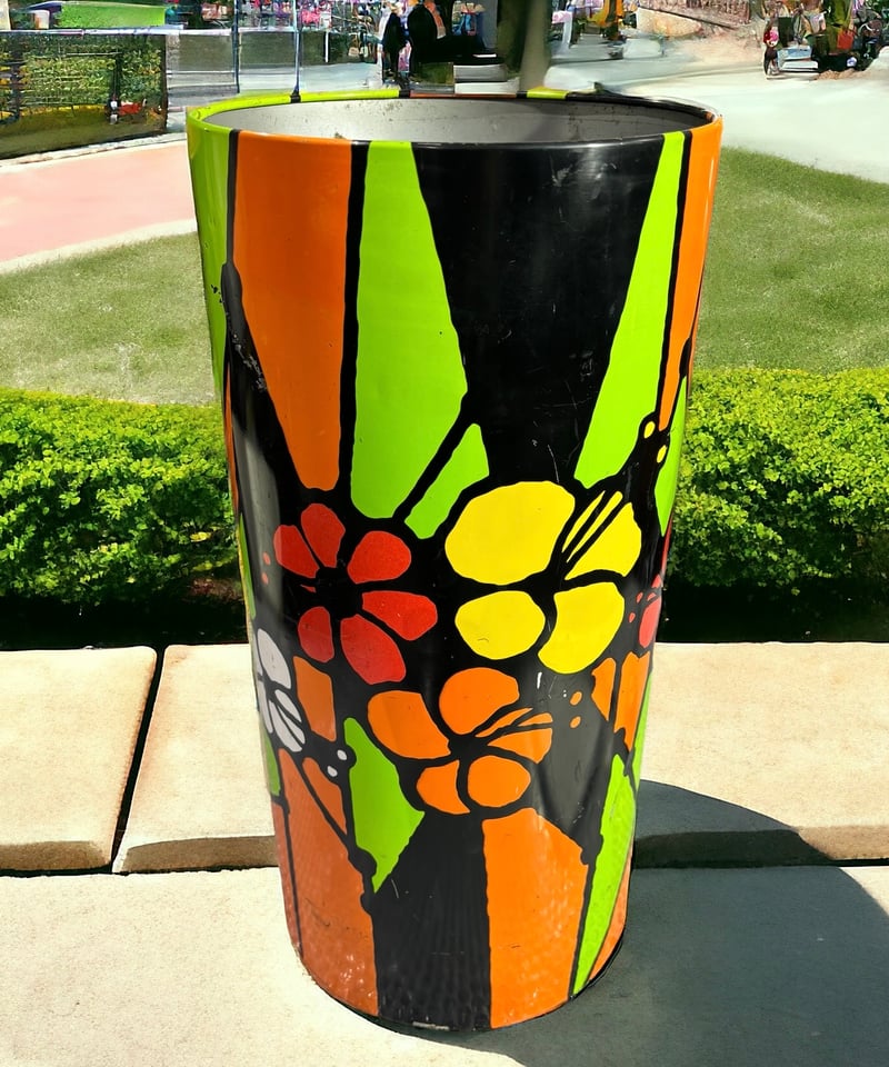 傘立て ゴミ箱 ポストモダン スペースエイジ ミッドセンチュリー