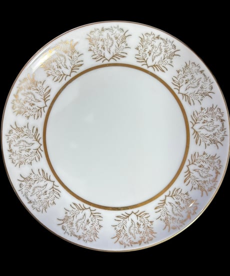 【5客揃】 glory CHINA カップ&ソーサー 花鳥柄 ゴールド マグカップ 鶴 紅茶 コーヒー カップ 茶器 昭和 レトロ アンティーク