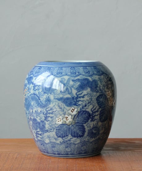 瀬戸火鉢 陶器 骨董品 インテリア