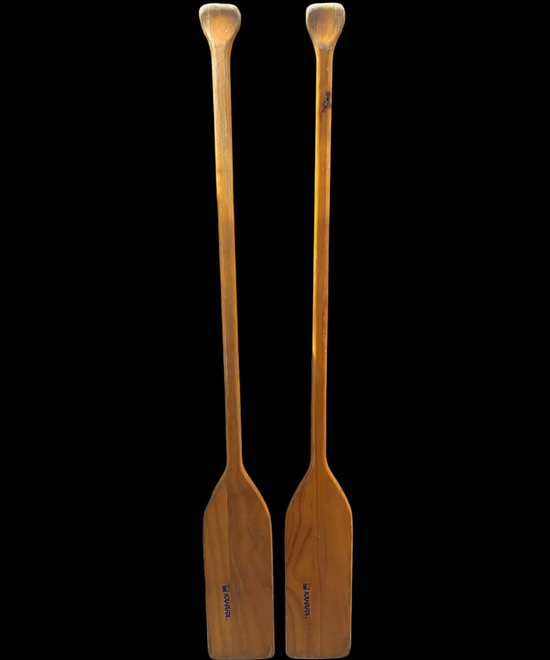 美品》 木製パドル ウッドパドル家具インテリア カヌーオール パドル オール 木製 カヤック サップ カヌー ボート 手漕ぎ 木