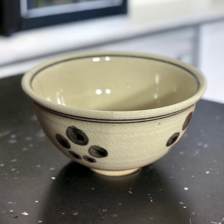 飯碗 [斑点模様] ご飯 茶碗 陶器 和食器 骨董品