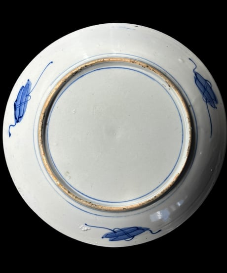 伊万里 錦手 色絵 [松竹梅鳥窓絵] 丸皿 取り皿 飾り皿 和食器 大正 古伊万里 陶器 骨董品 アンティーク