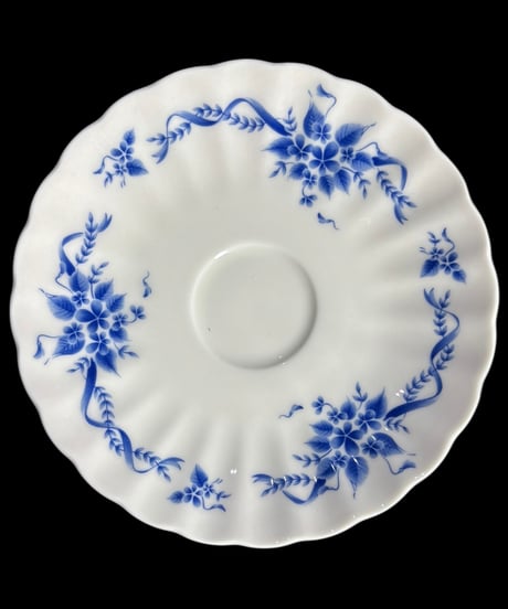 【4客揃】Noritake カップ&ソーサー ノリタケ 青花文 マグカップ 紅茶 コーヒー カップ 器 茶器 昭和 レトロ 骨董品 アンティーク