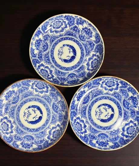 骨董品　アンティーク品　茶托　利　勝家　古物　時代物　コレクション　　7 骨董品 アンティーク品 茶托 利 勝家 古物 時代物 コレクション 7