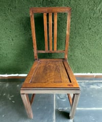 木製 ダイニングチェア 中国家具 一人掛け 椅子 硬木 レトロ チェア シノワズリ アンティーク
