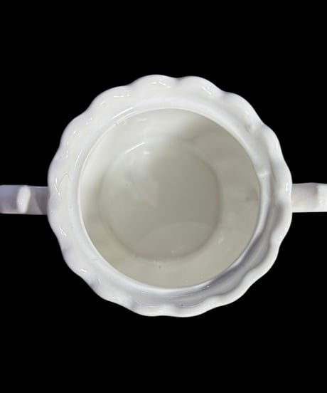 【2客揃】Akurs China HIGH QUALITY ミルクポット&シュガーポット 紅茶 コーヒー 茶器 昭和 レトロ アンティーク