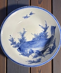 染付 八角鉢 [草花文絵] 小鉢 盛り皿 飾り皿 深鉢 器 和食器 伊万里