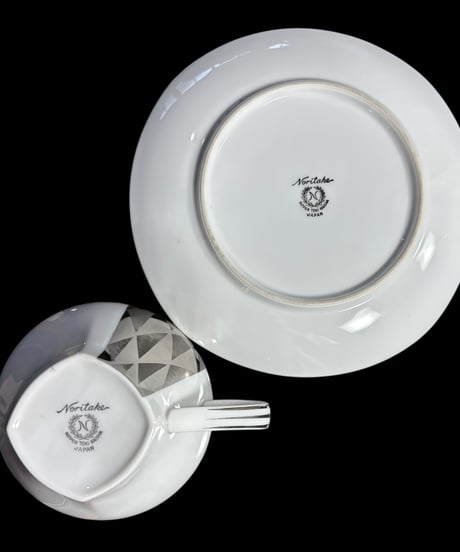 【6客揃】Noritake カップ&ソーサー クラシック ノリタケ 日本陶器会社 マグカップ 紅茶 コーヒー カップ 茶器 昭和 レトロ アンティーク