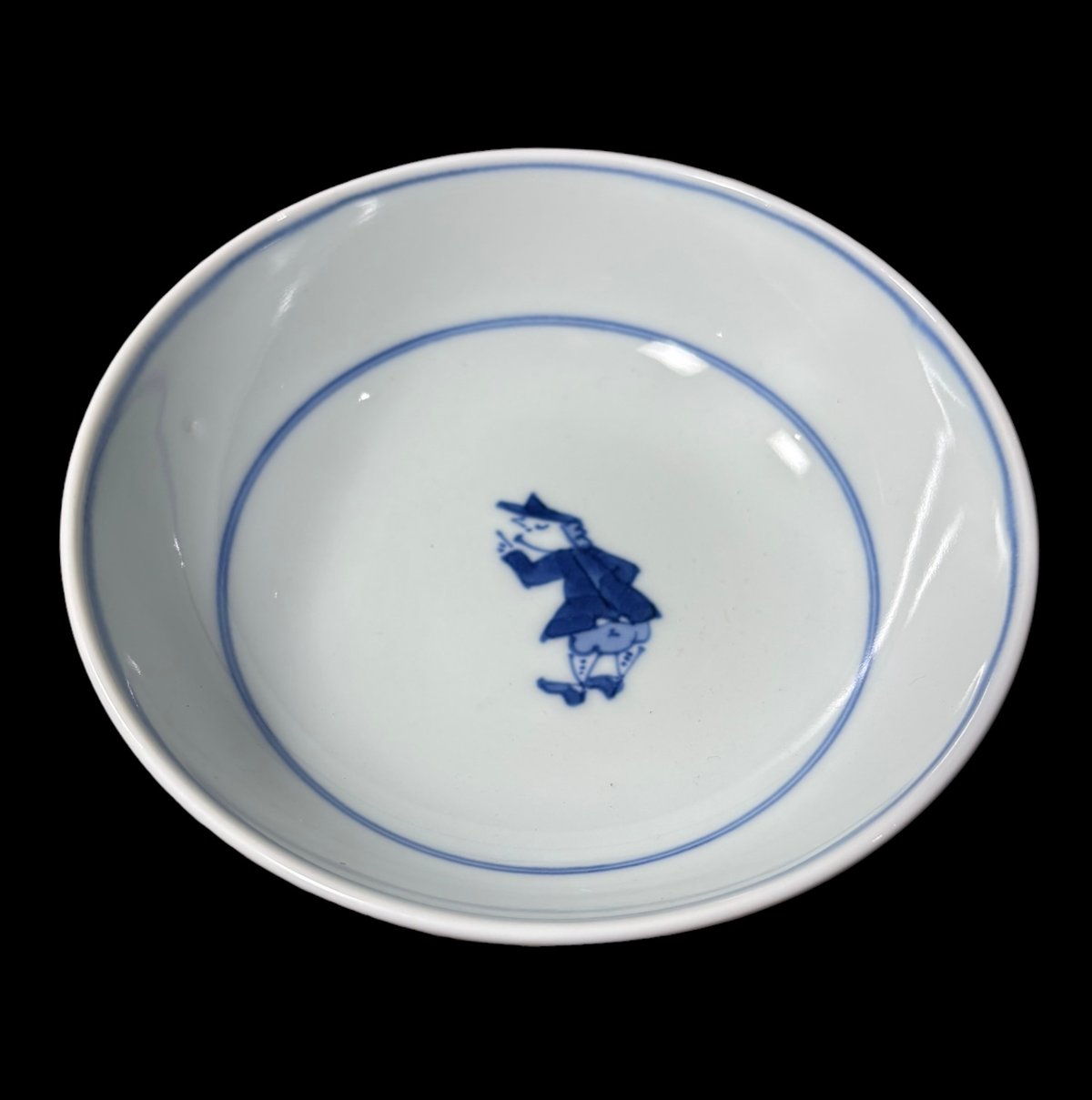 古陶磁　青花染付小鉢 sometsukejimon_kobachi_tokusa_