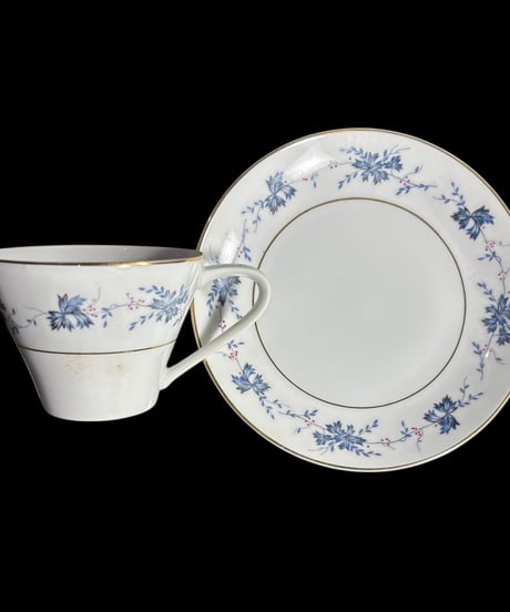 【6客揃】Keinan China カップ&ソーサー 花柄 ノリタケ マグカップ 紅茶 コーヒー カップ 器 茶器 昭和 レトロ アンティーク
