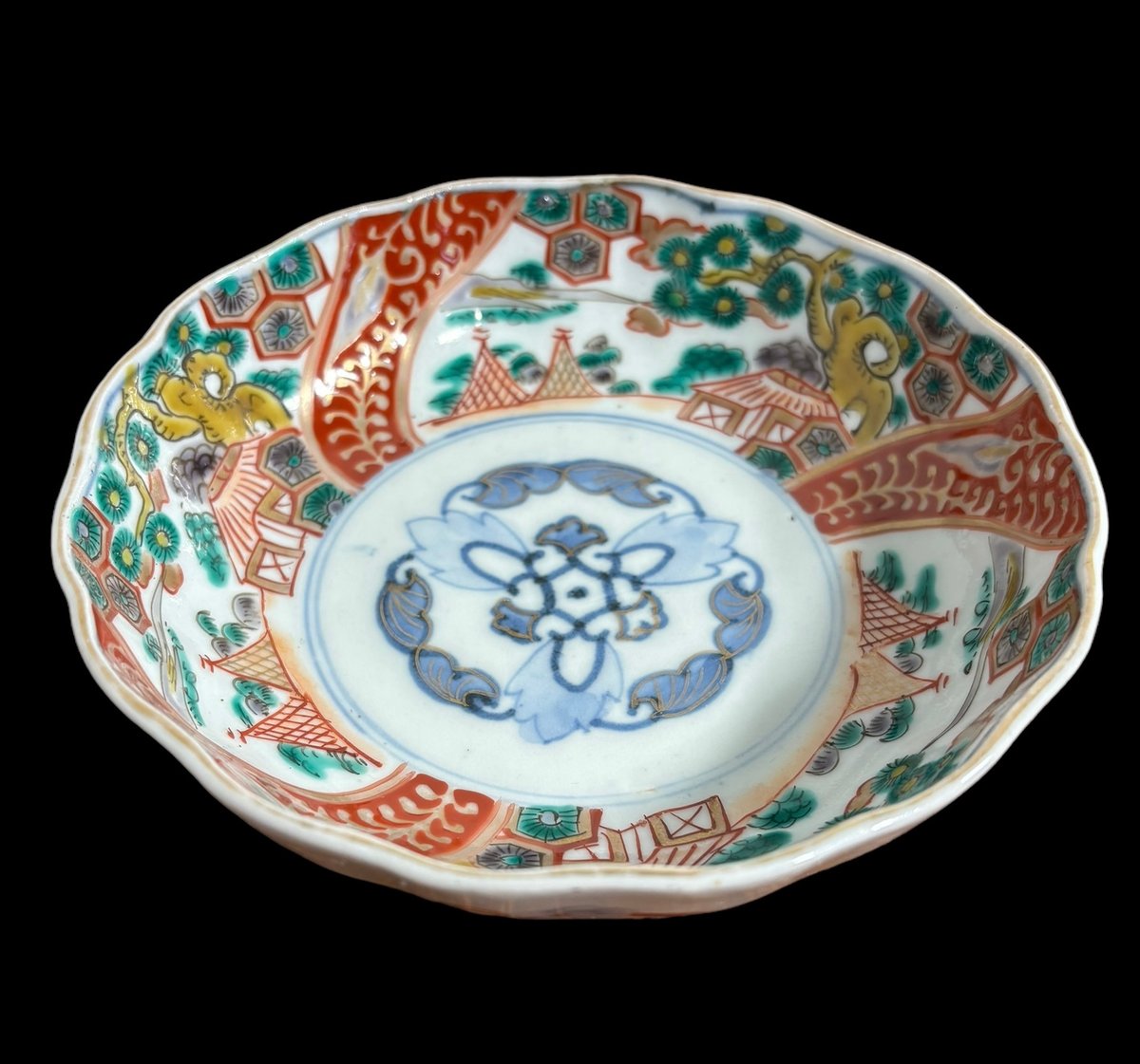 古伊万里　色絵松竹梅なます皿　五客　蛇の目高台　赤絵　緻密な絵付け　古器を楽しむ 古伊万里 色絵 松竹梅 小皿 鱠皿 20皿 - メルカリ
