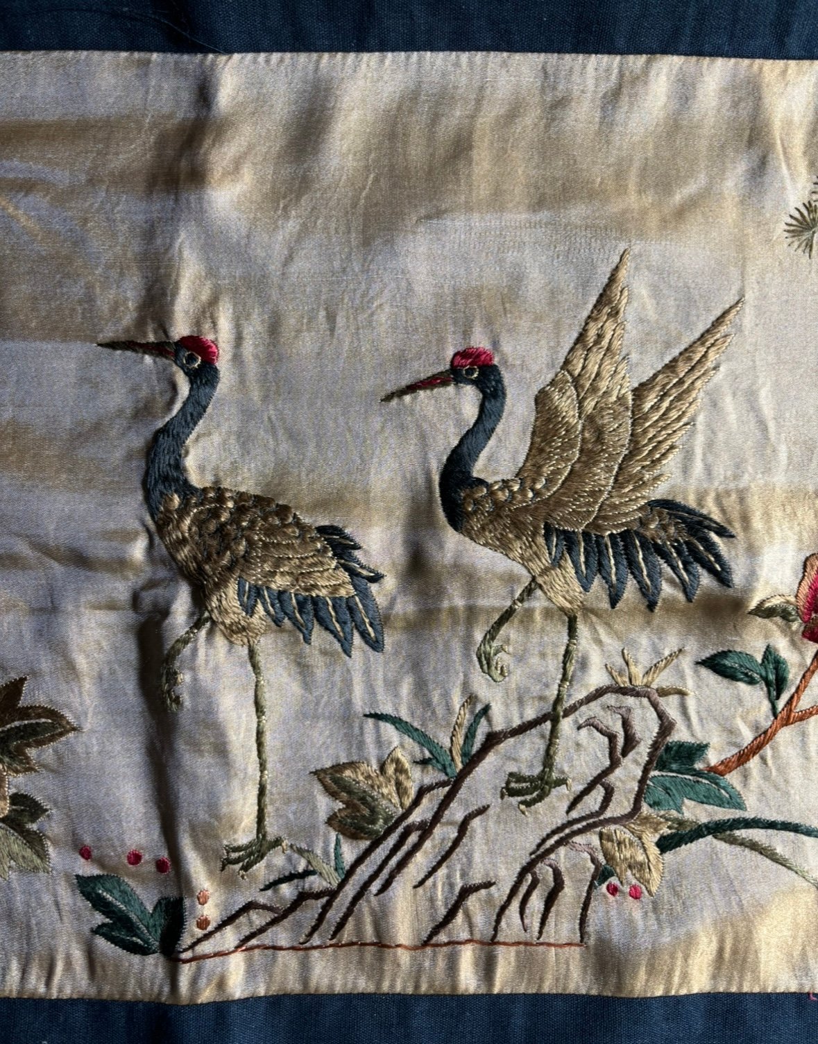 中国の刺繍、子供の絵、タベストリー 中国 刺繍 [龍人物風景絵] 布 中国雑貨 中国画 刺繡画