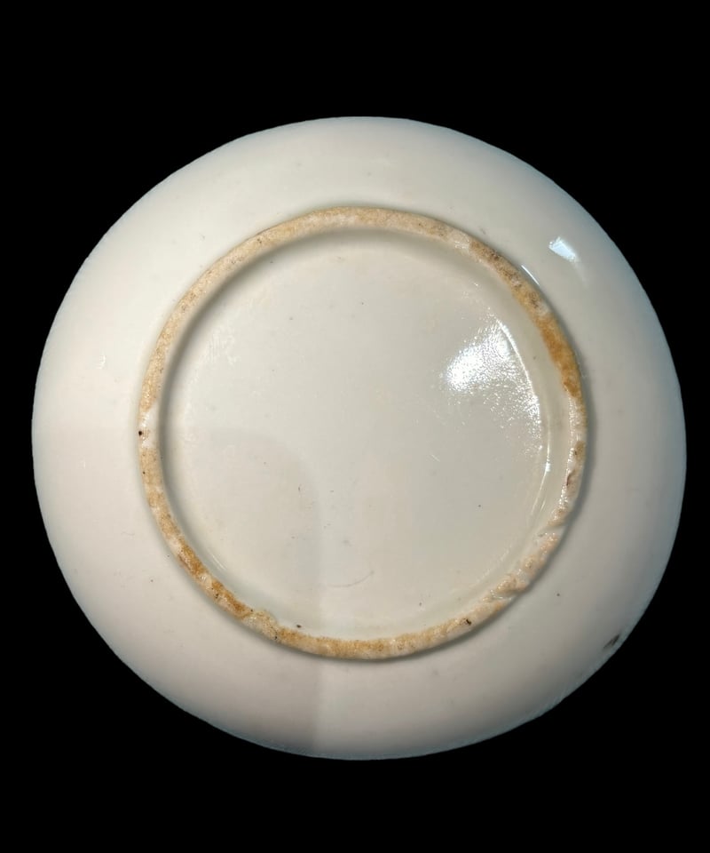 【古いものです】アンティーク　レトロ　器　食器　皿　骨董　色絵　大皿　中皿　小皿 大正時代のアンティーク九谷焼小皿 縁起物柄