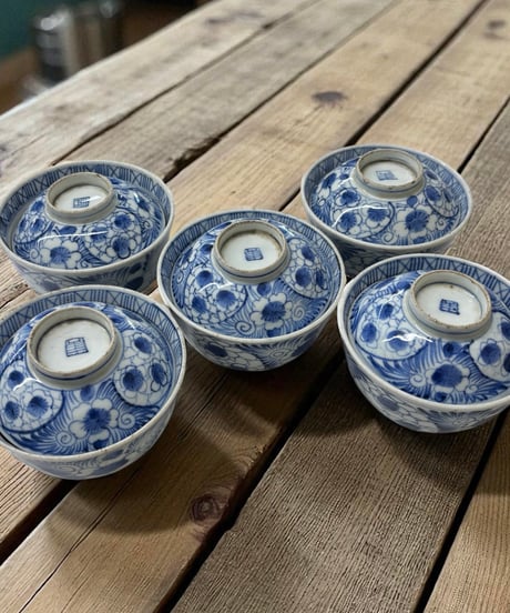 手塩皿 20人 玉山 染付け 骨董 骨董品 時代物 昭和 小皿 陶器 和食器 手塩皿 20人 玉山 染付け 骨董 骨董品 時代物 昭和 小皿 陶器 和食器