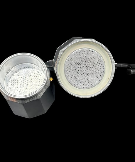 コーヒーメーカー ポット アルミ モカ エスプレッソ シルバー 珈琲 昭和 レトロ 雑貨 アンティーク