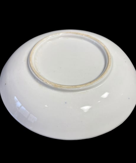 【4客セット】 昭和前期 古伊万里 染付 小皿 鯉 取り皿 飾り皿 和食器 陶器 骨董品 アンティーク