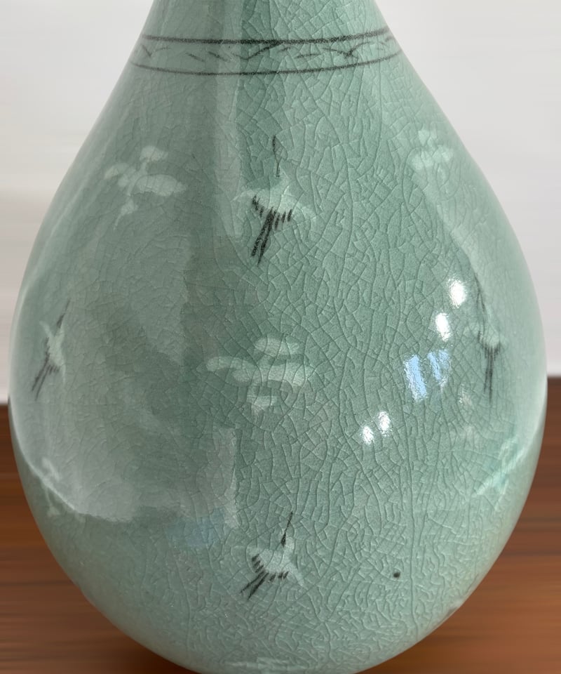 芸林陶芸 花瓶 高麗青磁 花入れ 花器 陶器 骨董品 | HORIDASHI市 芸林陶芸 花瓶 高麗青磁 花入れ 花器 陶器 骨董品 | HORIDASHI市