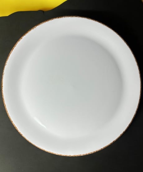 Steelite BROWN DAPPLE ブラウンダップル クーププレート 大皿 プレート 取り皿 盛り皿 飾り皿 和食器 陶器 骨董品 アンティーク