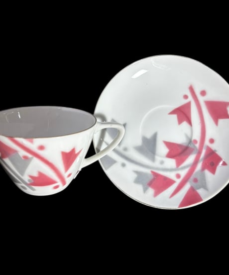 【6客揃】 Refined CHINA カップ&ソーサー マグカップ 紅茶 コーヒー カップ 茶器 昭和 レトロ アンティーク