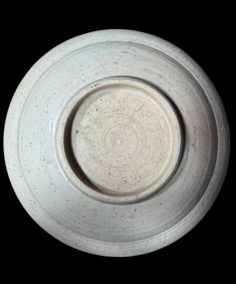 絵皿 [山風景絵] 和皿 丸皿 平皿 取り皿 盛り皿 飾り皿 時代物 和食器 骨董品 アンティーク