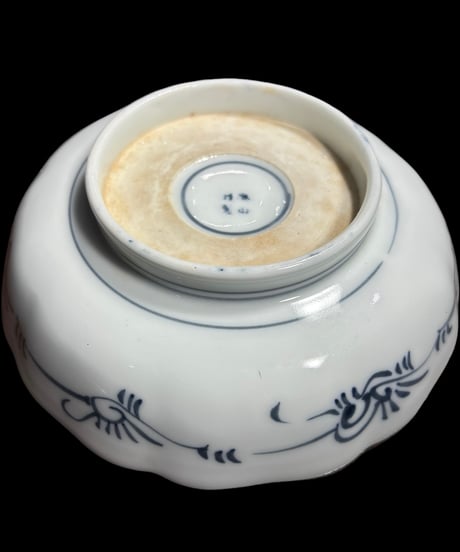 染付 なます皿 [草花 風景 人物絵] 色絵 平皿 丸皿 小皿 取り皿 飾り皿 昭和 和食器 骨董品
