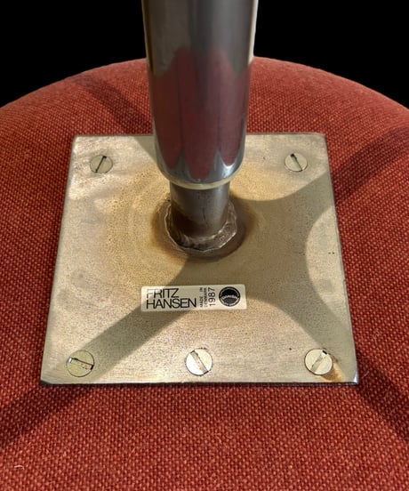 Fritz Hansen フリッツハンセン The SWAN スワンチェア レッド 北欧 一人掛け ラウンジチェア ソファ 椅子 チェア アンティーク