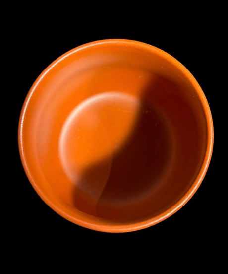 【2客セット】常滑焼 朱泥 向付 [竹の葉] 湯呑み 茶器 茶碗 茶道具 器 陶器 骨董品