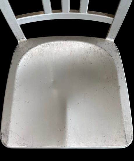 ネイビーバーチェア アルミチェア バーチェア 一人掛け アルミ 椅子 カフェ アウトドア リプロダクト チェア アンティーク