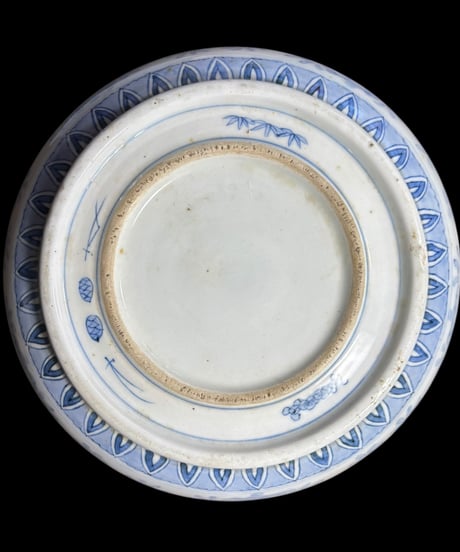 【現品限り!!】伊万里 大鉢 [草花文] 金彩 赤絵 色絵 鉢 丸皿 盛り皿 飾り皿 古伊万里 古美術 明治 和食器 骨董品 アンティーク