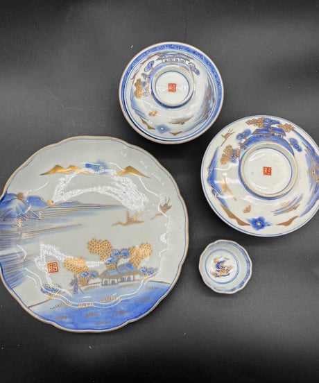 専用　中国 皿 飾皿 陶磁 陶芸 楽天市場】景徳鎮 青花 鳳凰文盤 特大皿 3.5尺 直径約1m13cm 中国美術