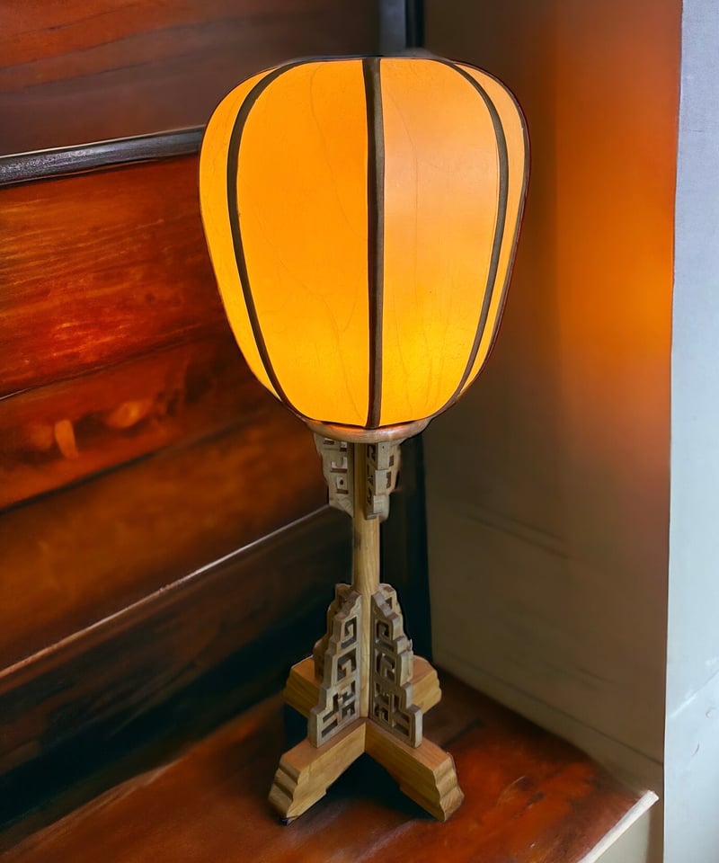 陶器　ライト　アジア風 陶器ライトアジア風