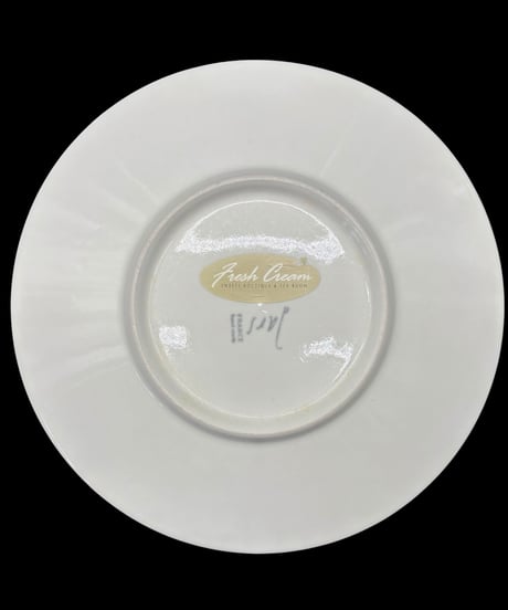 【2枚セット】 フランス Jars Vuelta ジャス ディナープレート ホワイトパール 大皿 プレート 取り皿 盛り皿 飾り皿 陶器 アンティーク