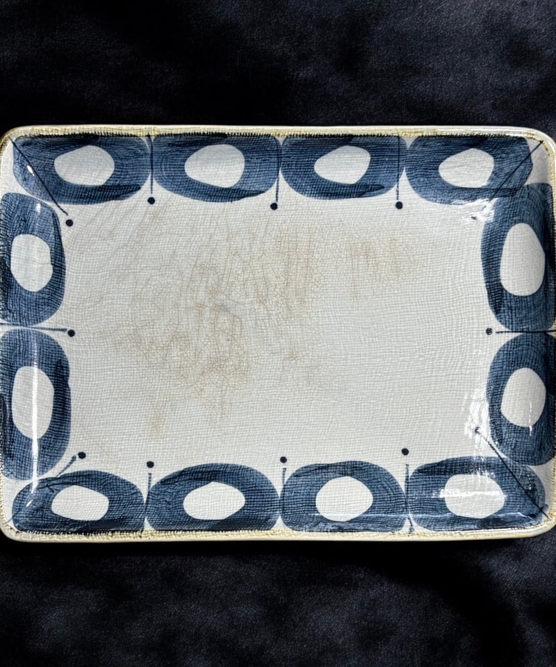 染付 角盛皿 青藍 角皿 取り皿 盛り皿 飾り皿 平皿 和食器 骨董品