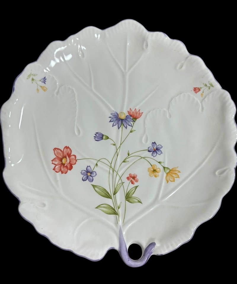 2客セット】富永 Tominaga sweet-mary 花柄 大皿 プレート 平皿 丸皿