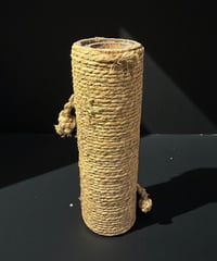 手筒花火 空筒 わら縄 魔除け 厄除け 伝統 工芸品 縁起物 インテリア 骨董品 アンティーク