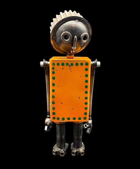 Prakit Seehawong ガジェット ロボット 置物 オブジェ ナット ネジ アート コレクション 骨董品 アンティーク