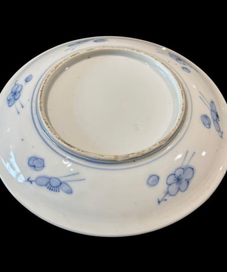 伊万里 絵皿 [鳳凰草花文] 染錦 小皿 丸皿 平皿 盛り皿 飾り皿 古伊万里 古美術 和食器 骨董品 アンティーク