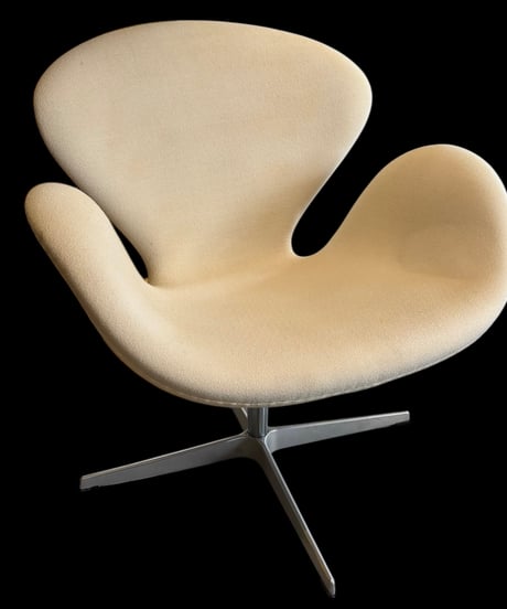 Fritz Hansen フリッツハンセン The SWAN スワンチェア ホワイト 北欧 一人掛け ラウンジチェア ソファ 椅子 チェア アンティーク